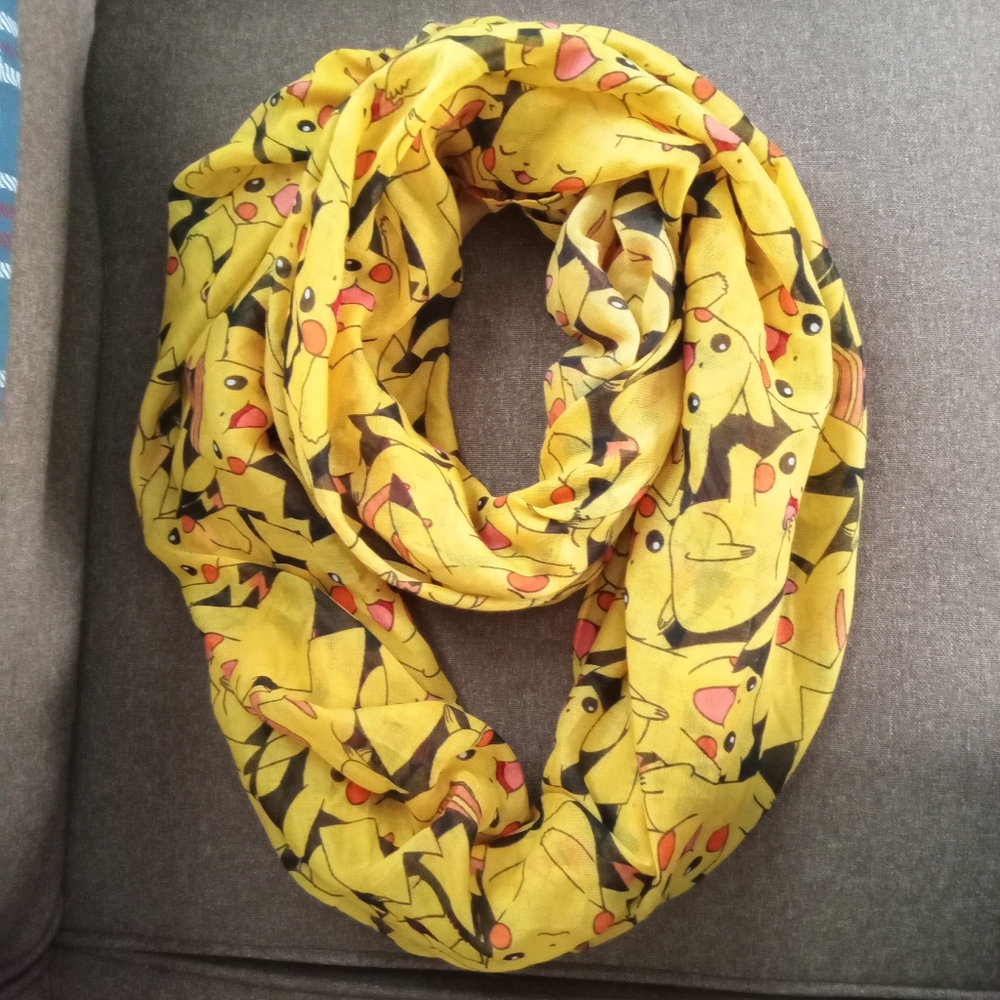 Pokemon Pikachu All Over Print Infinity Scarf
